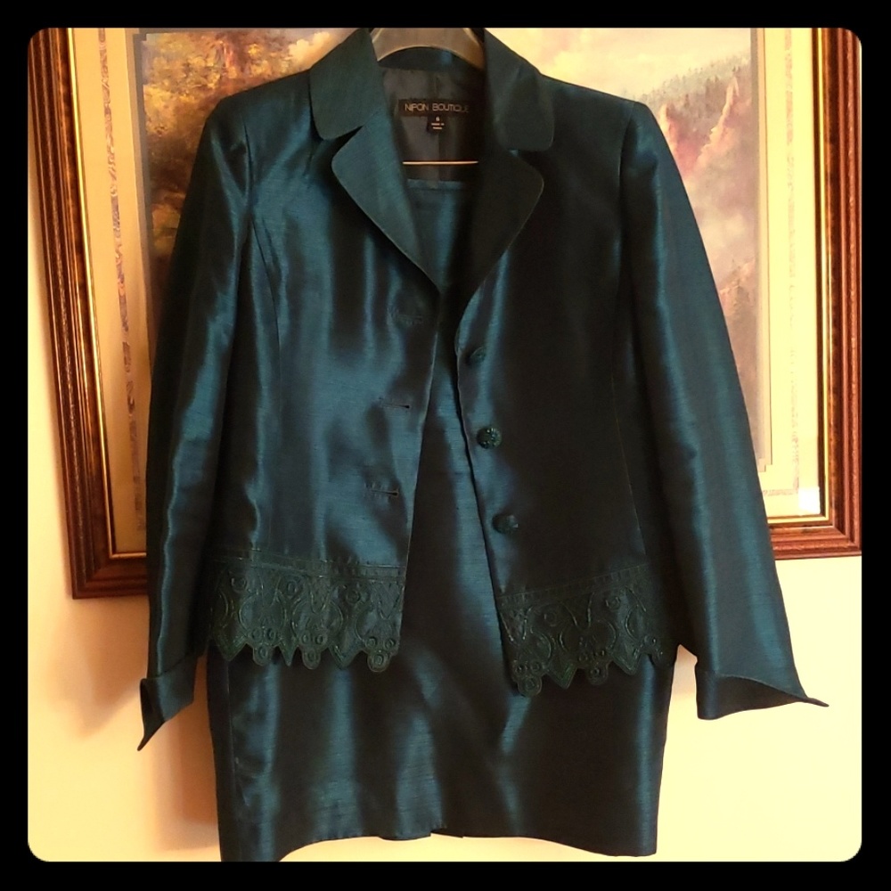Lord and Taylor's Emerald Green Suit